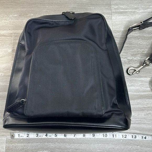 GUCCI Authentic Bamboo Patent Nylon One Strap Sling Backpack - Picture 5 of 16